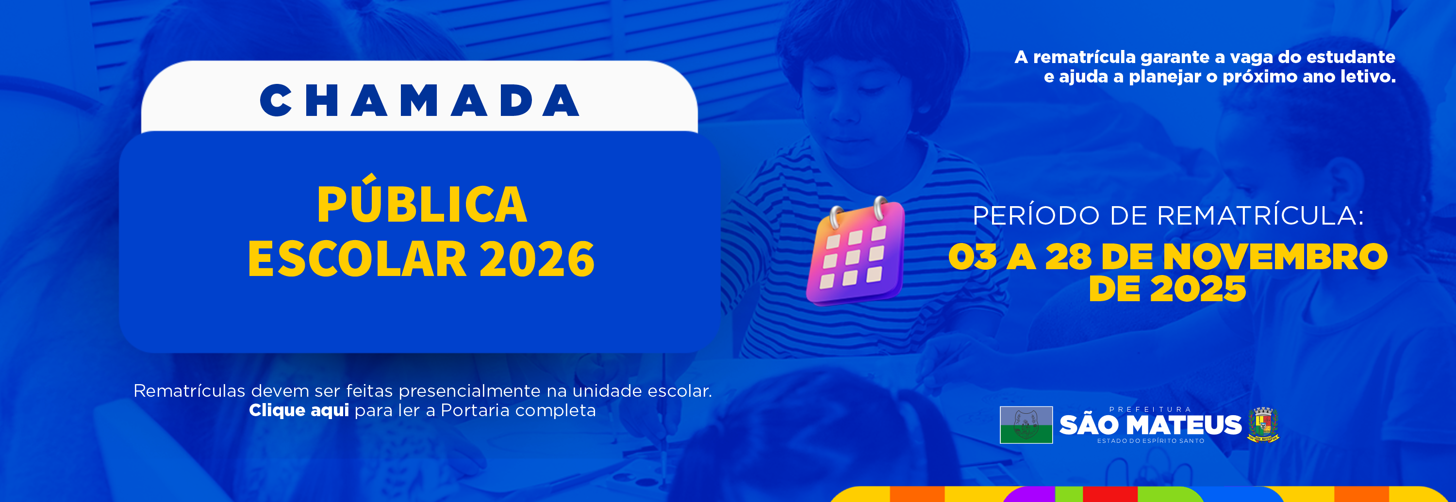 CHAMDA PÚBLICA EDUCAÇÃO