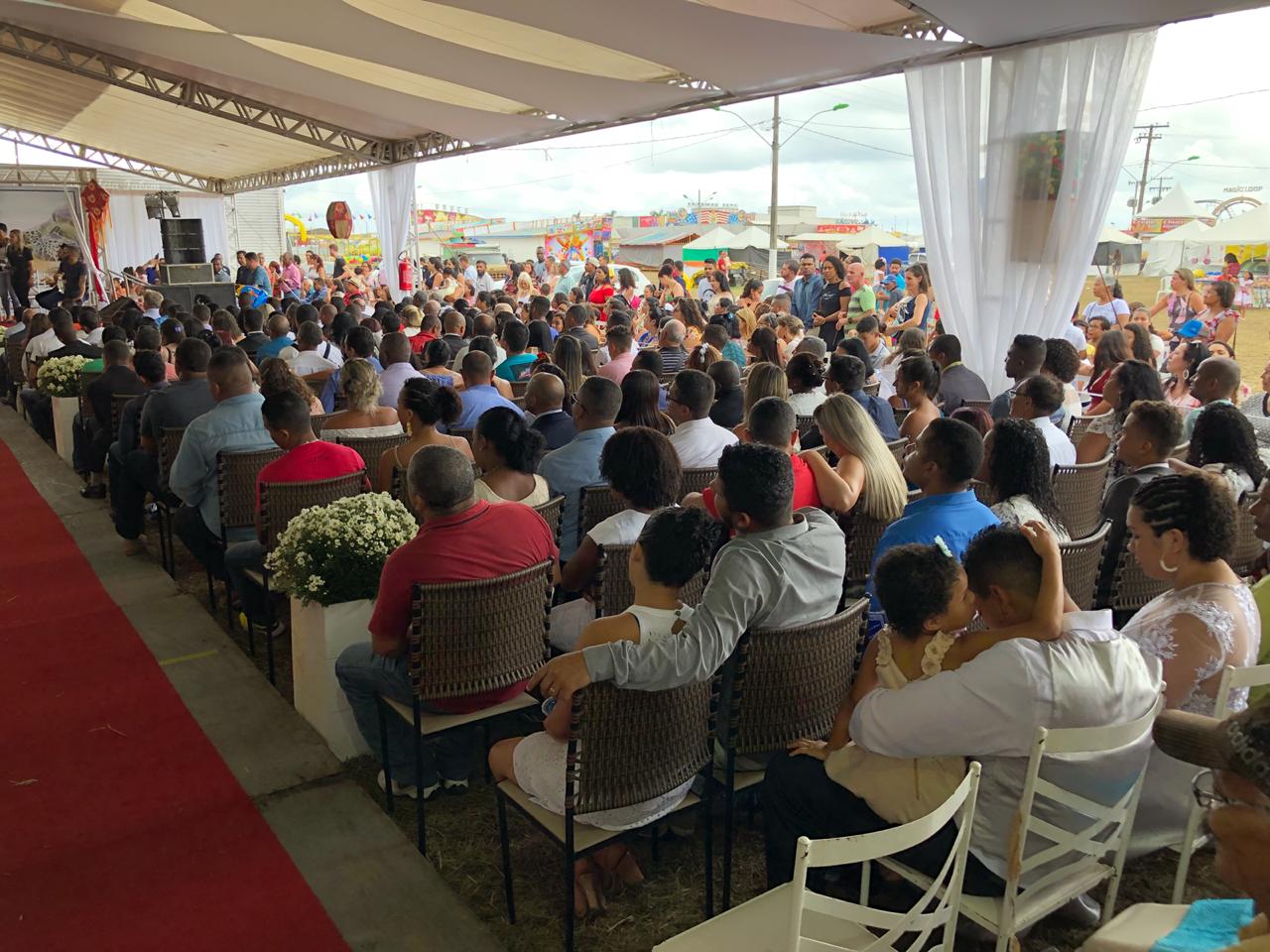 Prefeitura de São Mateus, através da Secretaria Municipal de Assistência Social realiza o Casamento Comunitário