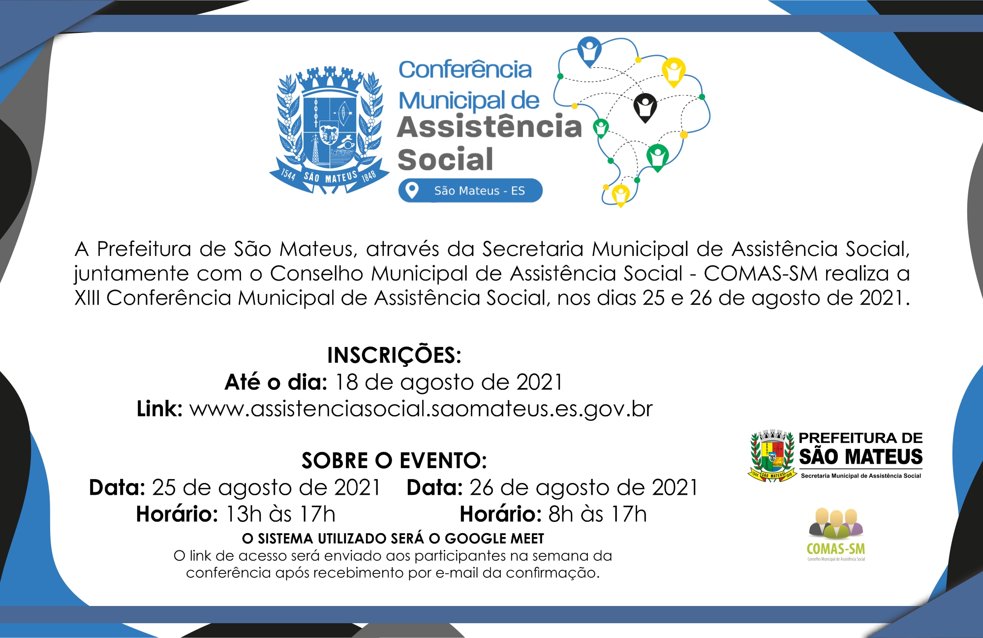 XIII CONFERÊNCIA MUNICIPAL DE ASSISTÊNCIA SOCIAL
