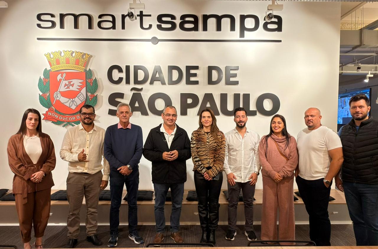 COMITIVA DE SÃO MATEUS REALIZA VISITA TÉCNICA AO SMART SAMPA EM SÃO PAULO