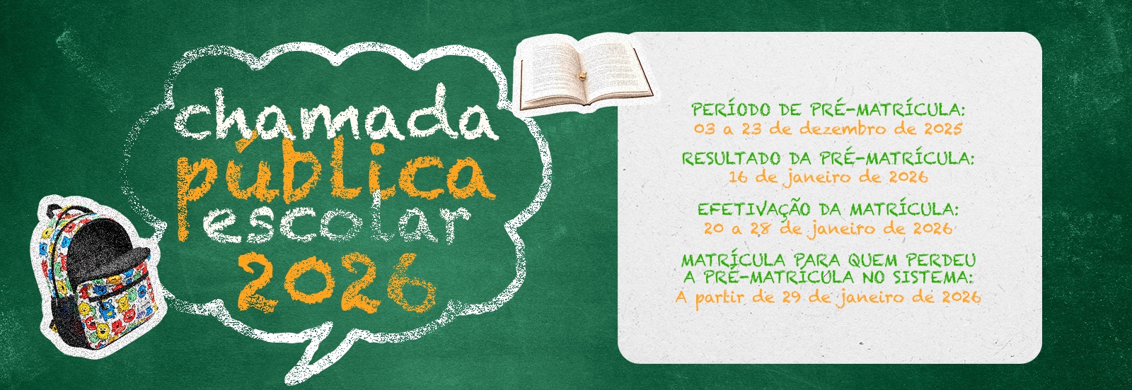  PERÍODO DE MATRÍCULA NA REDE MUNICIPAL: ENTENDA COMO FUNCIONA E COMO FAZER A INSCRIÇÃO