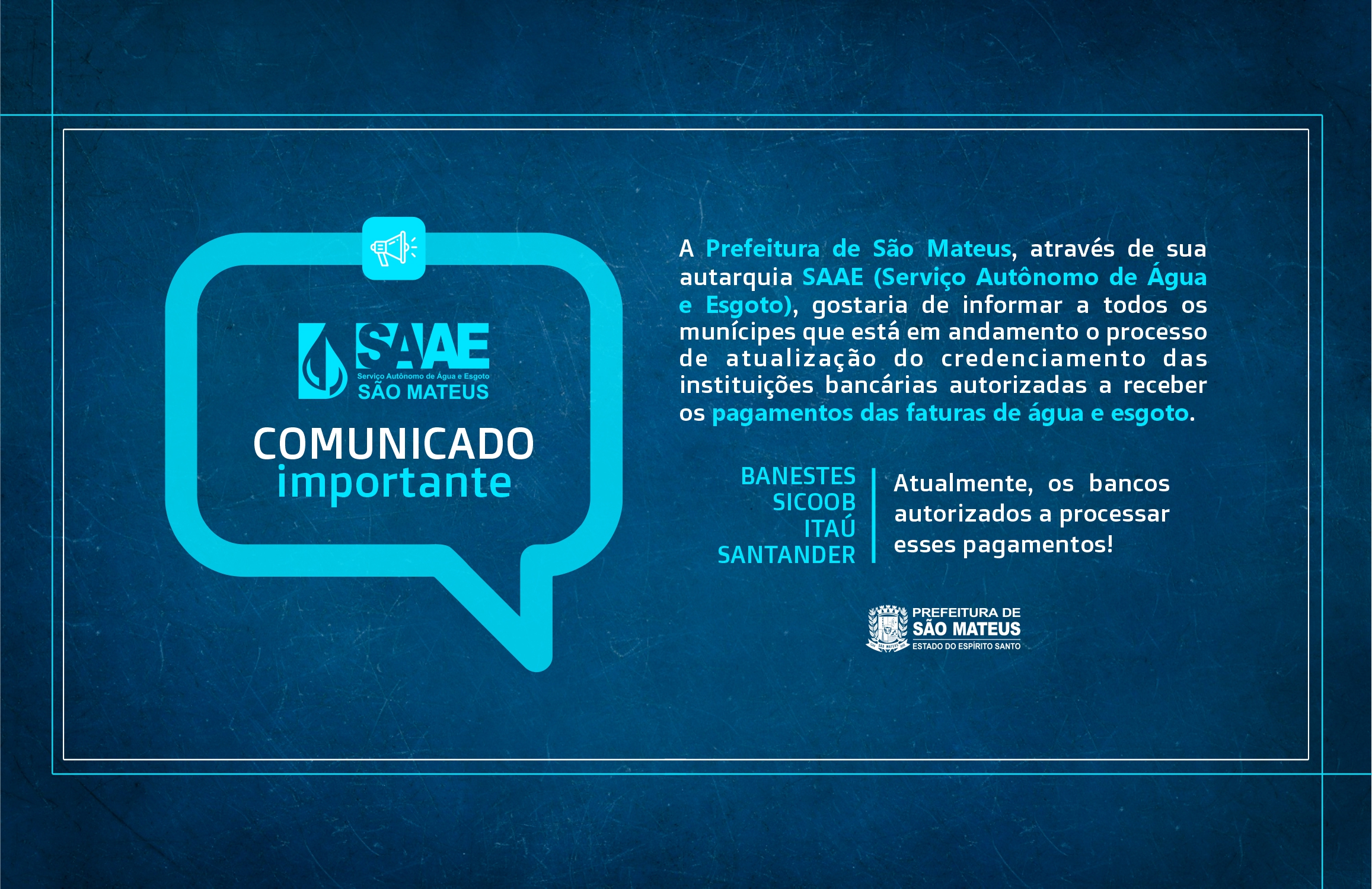 SAAE: COMUNICADO OFICIAL