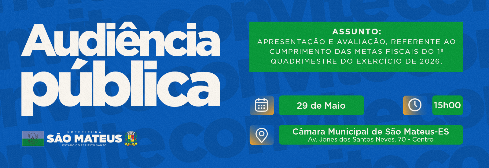 AUDIÊNCIA PÚBLICA
