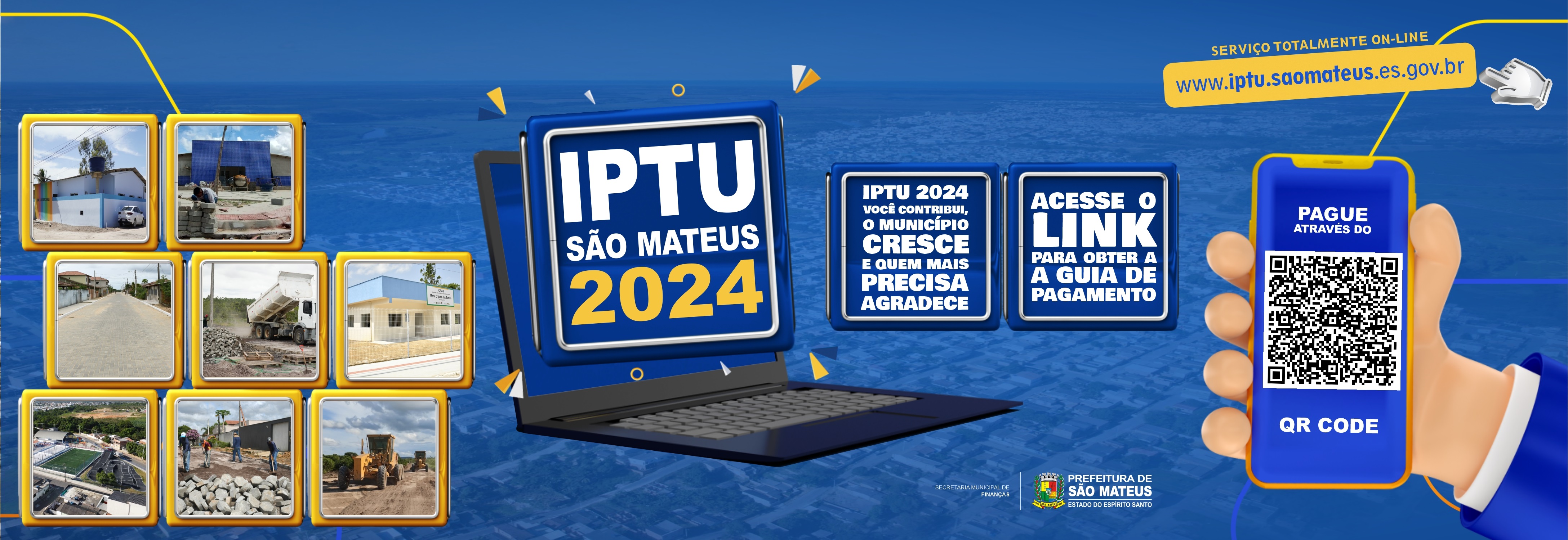 IPTU 2024 SÃO MATEUS: GUIA ELETRÔNICA