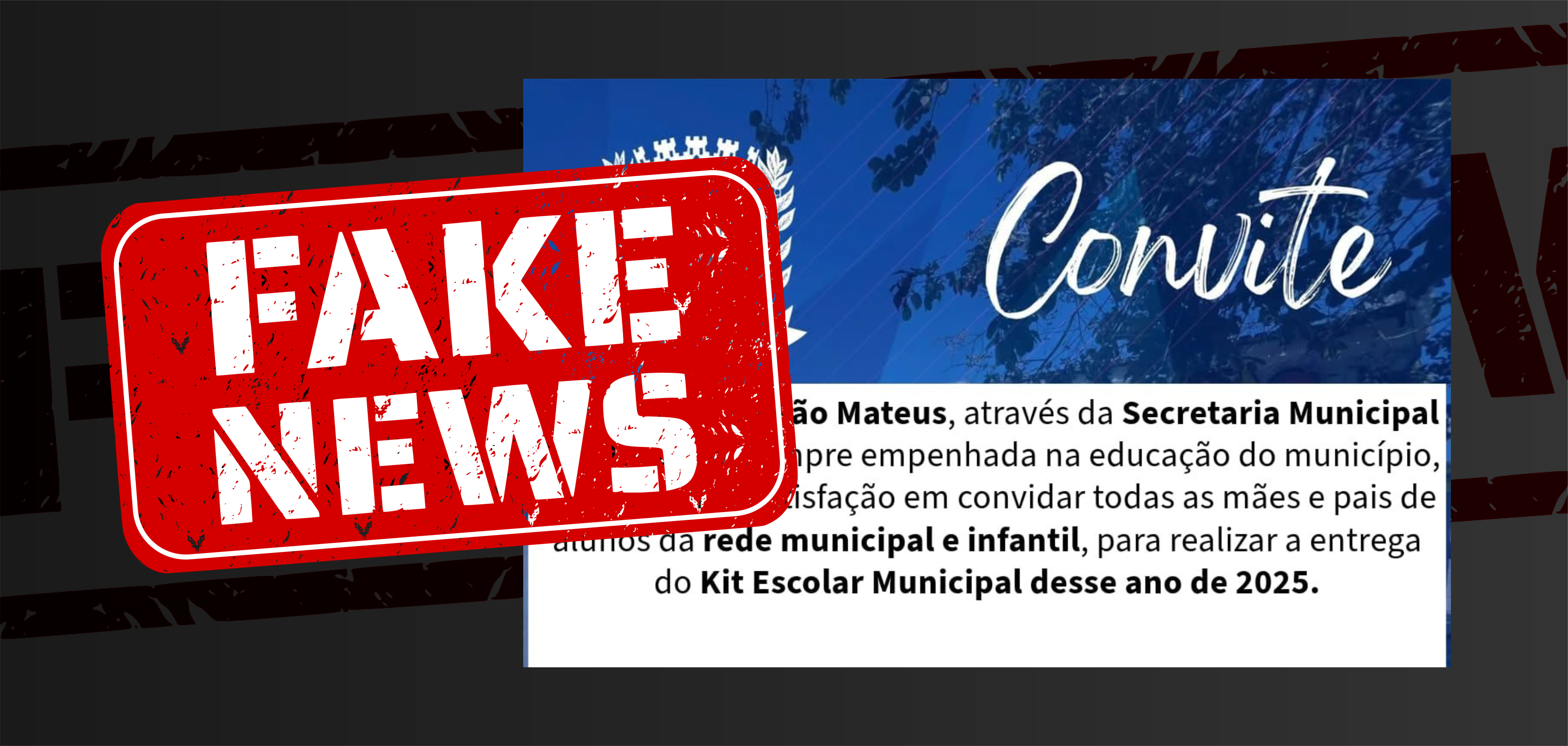 É Fake News