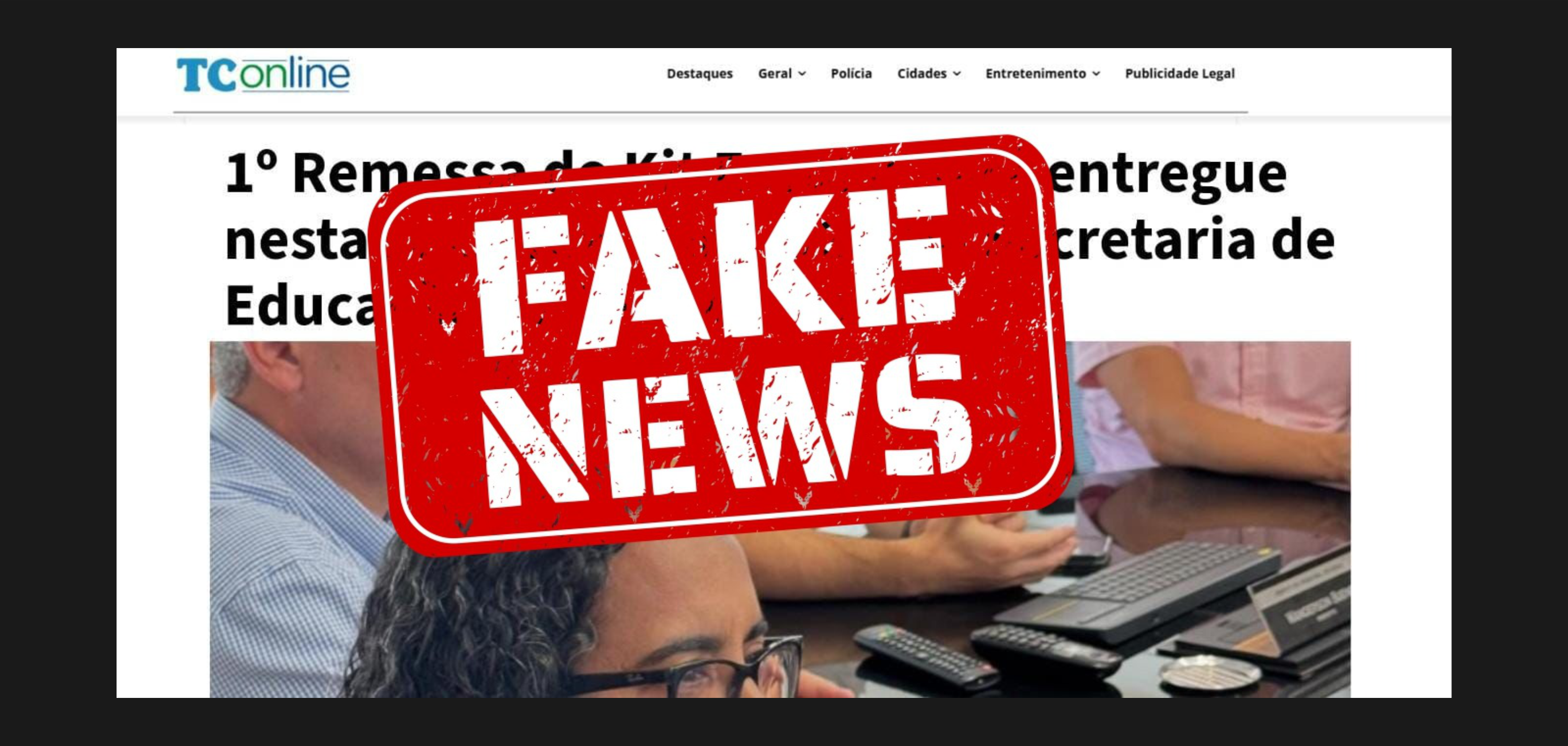 É Fake News Essa Notícia