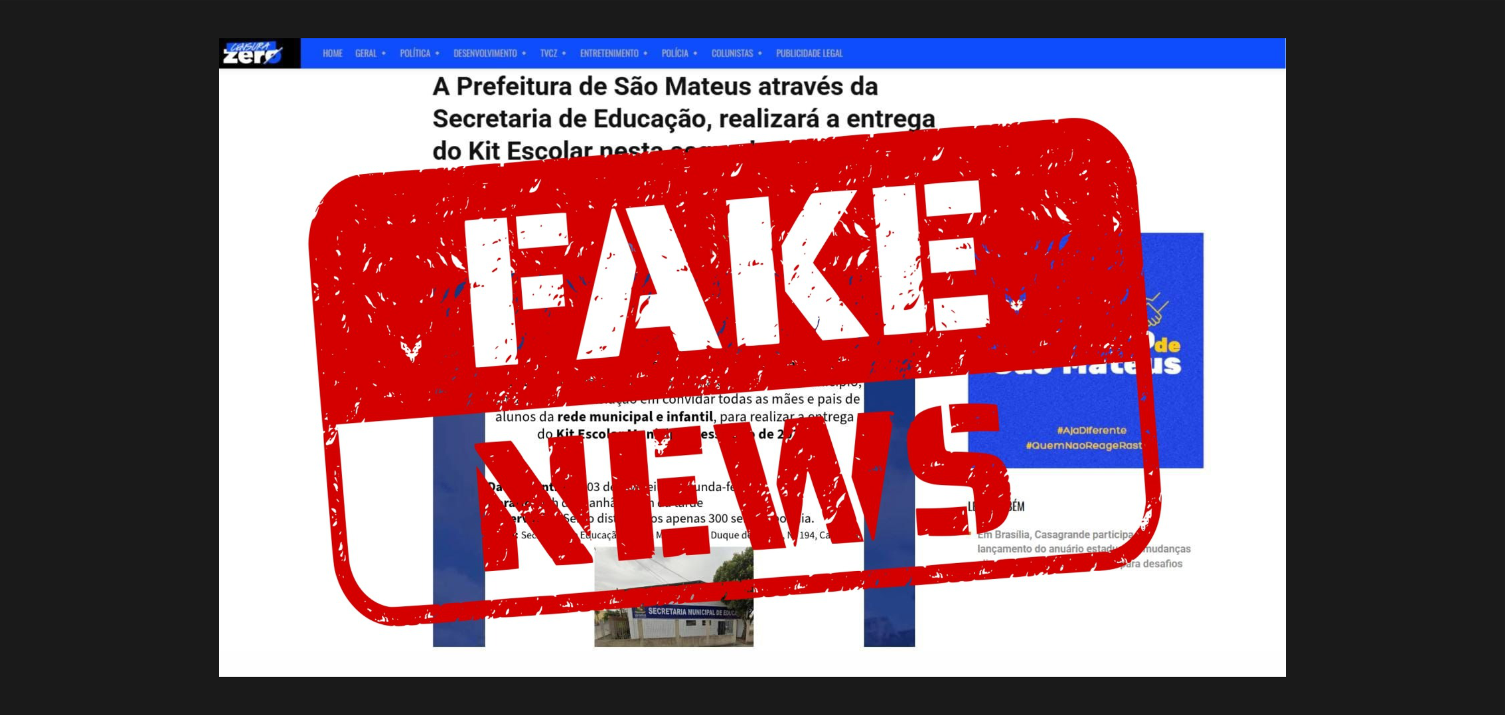 Essa Notícia É Fake News