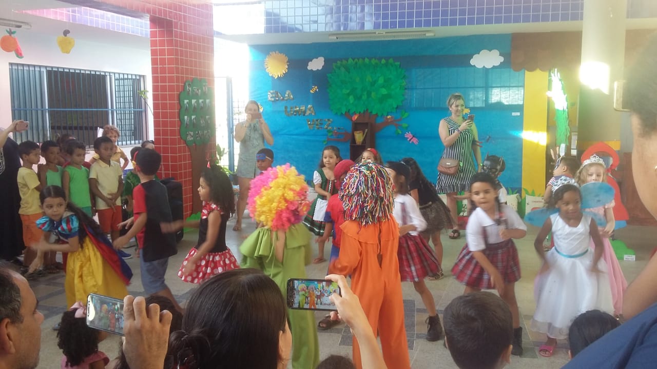 CEIM Carmelina Rios realiza Mostra Infantil Sobre Alimentação Saudável