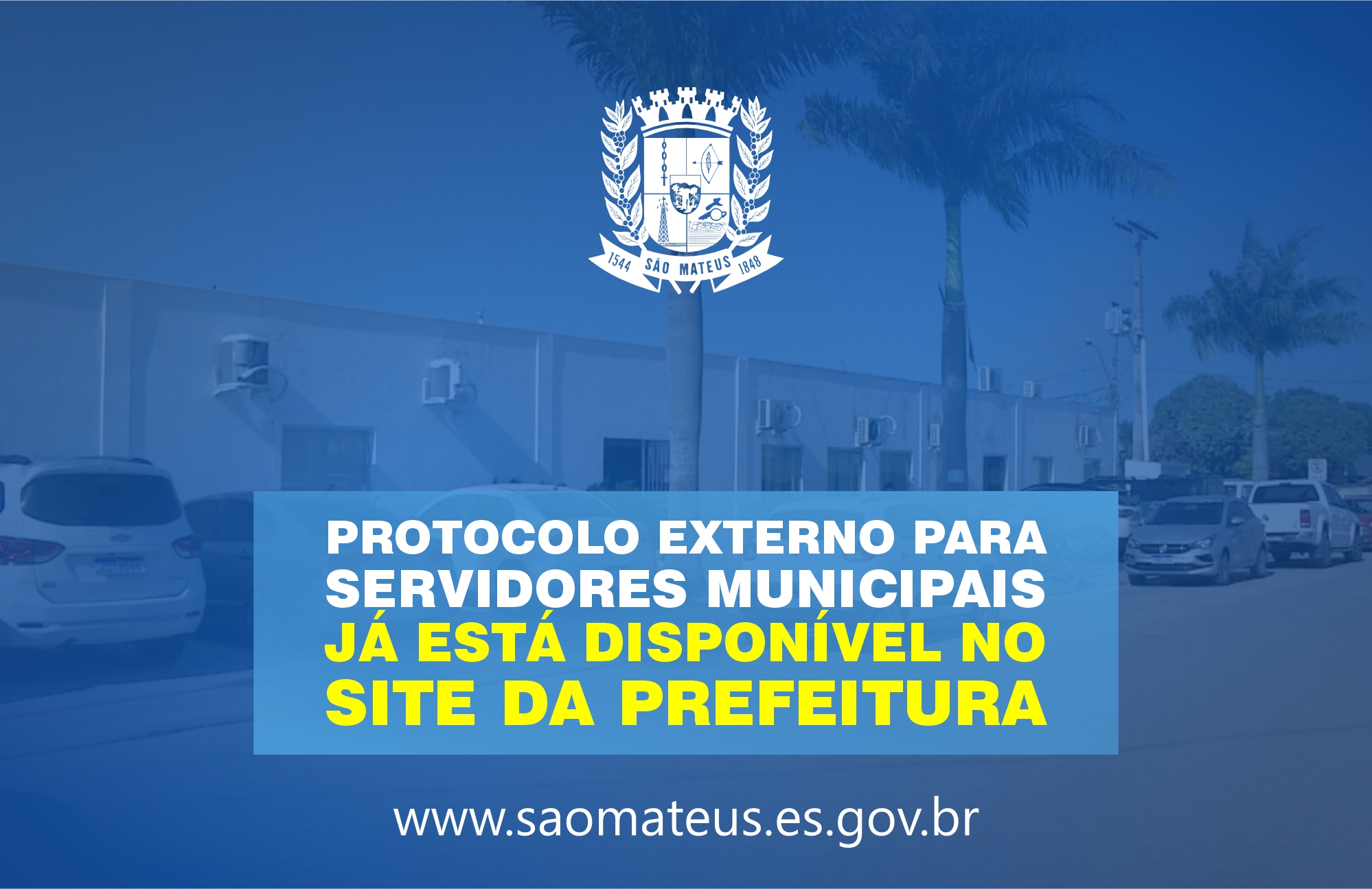 PROTOCOLO EXTERNO PARA SERVIDORES MUNICIPAIS JÁ ESTÁ DISPONÍVEL NO SITE DA PREFEITURA