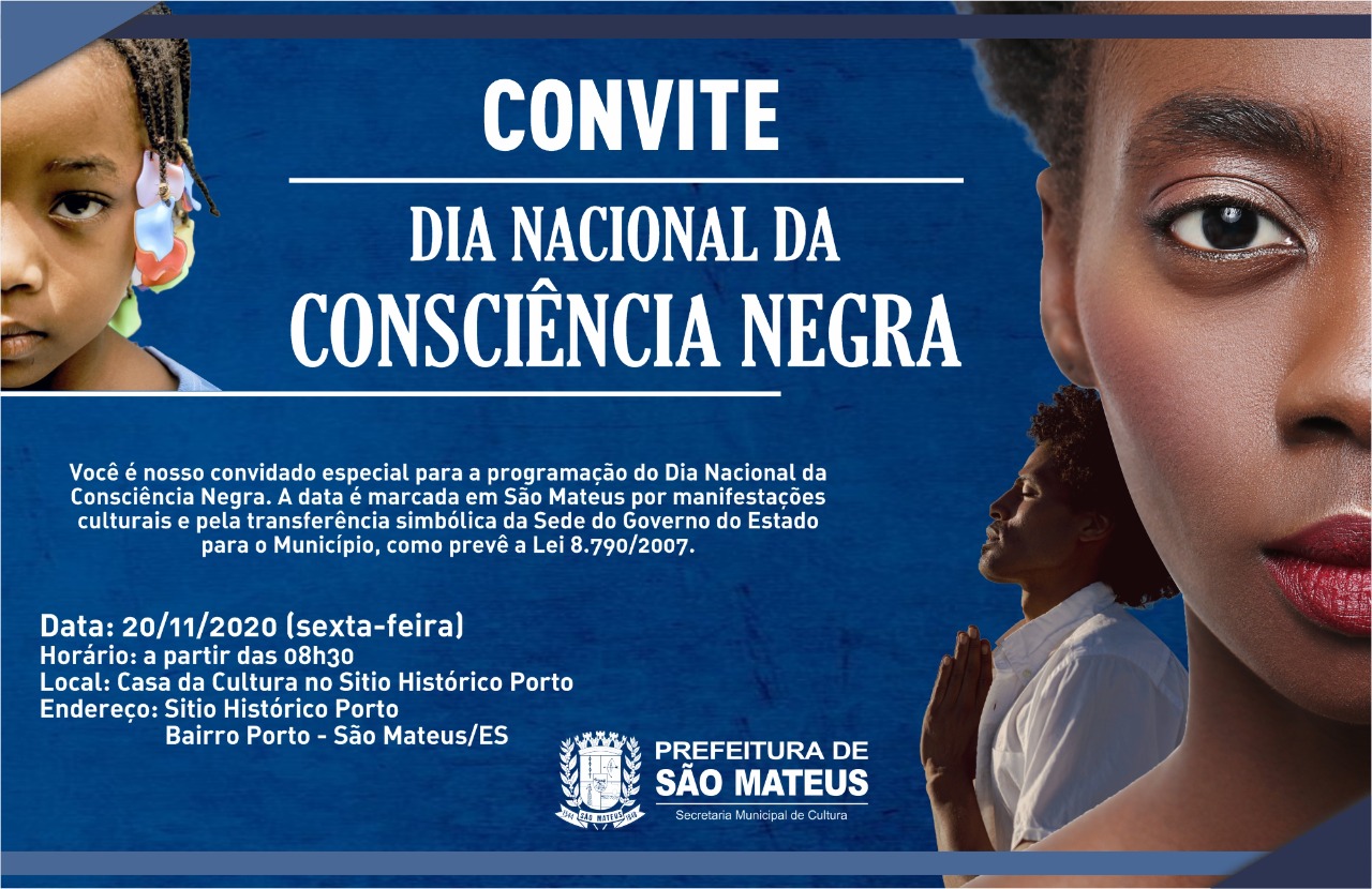 Dia Nacional da Consciência Negra – Prefeitura de Luiz Alves