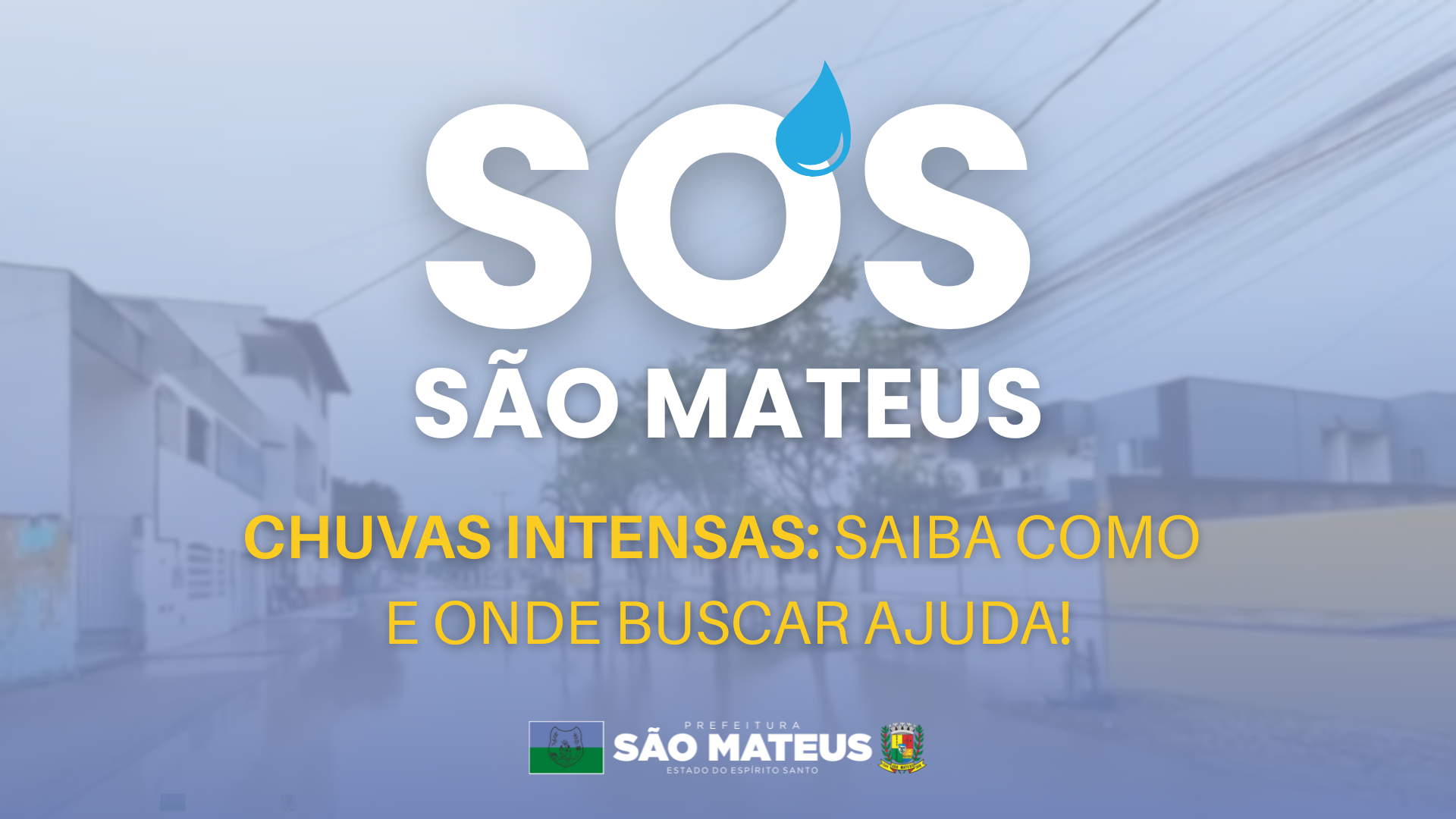 ALERTA DE CHUVAS INTENSAS EM SÃO MATEUS