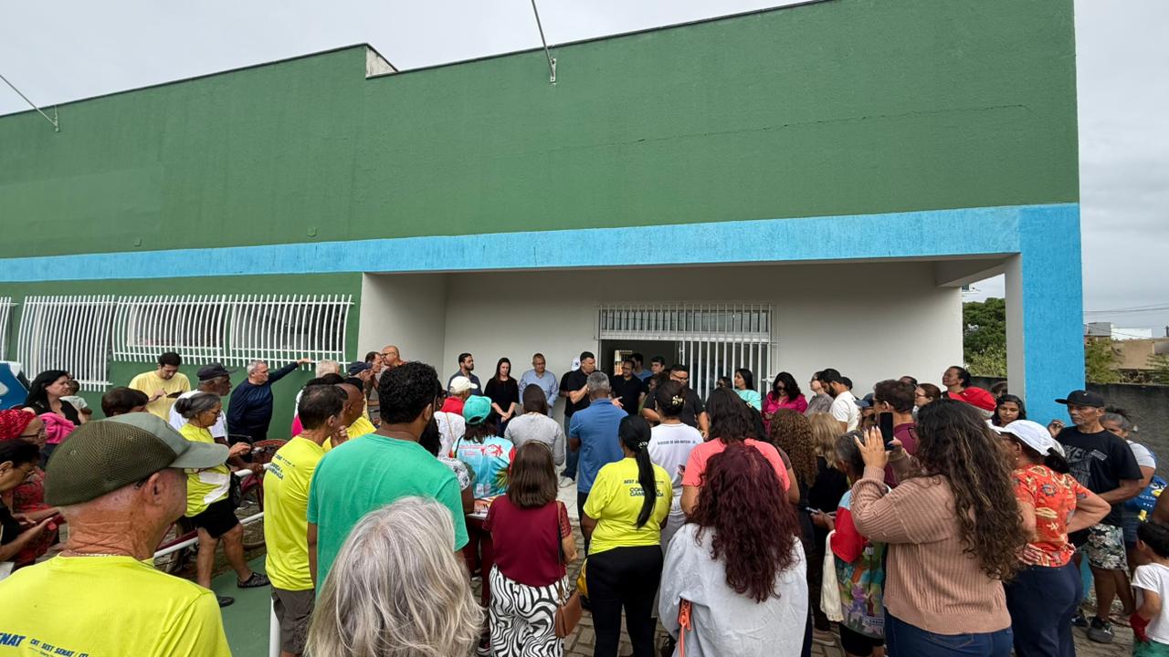 REINAUGURAÇÃO DO CENTRO DE CONVIVÊNCIA DA PESSOA IDOSA EM GURIRI