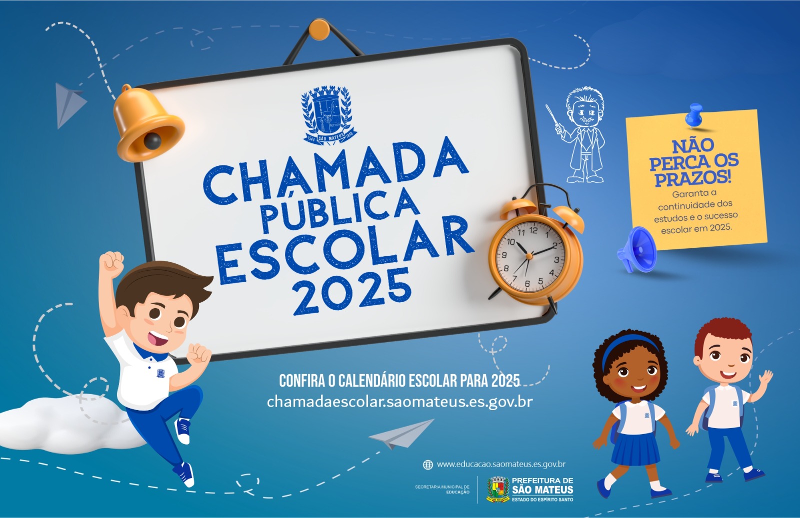 CALENDÁRIO DA CHAMADA PÚBLICA ESCOLAR 2025: REMATRÍCULA, TRANSFERÊNCIA INTERNA E PRÉ-MATRÍCULA