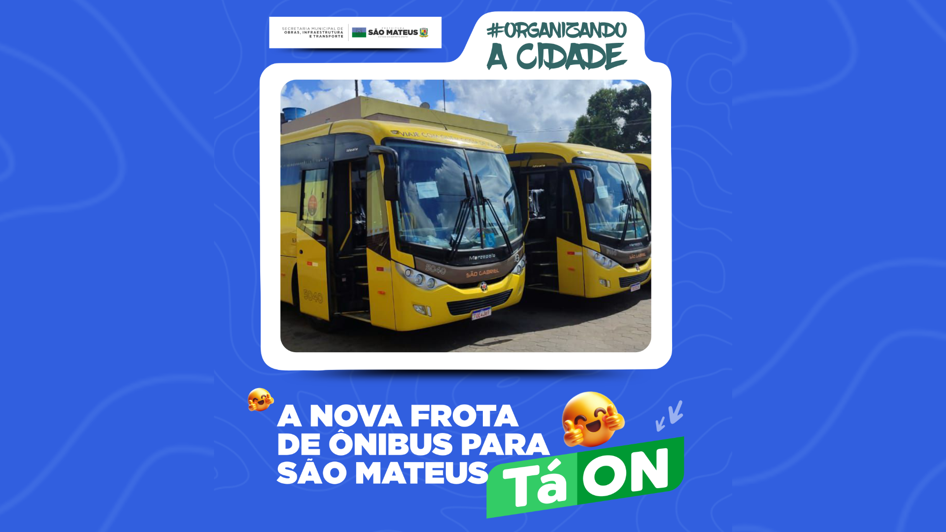 RENOVAÇÃO EM MAIS DE 50% DOS ÔNIBUS DA SÃO GABRIEL